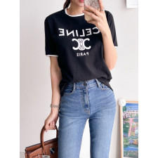 셀린느 여성 트리오페 랍빠 반팔티