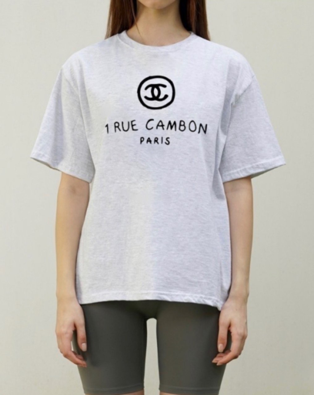 샤넬 1Rue Cambon 반팔티