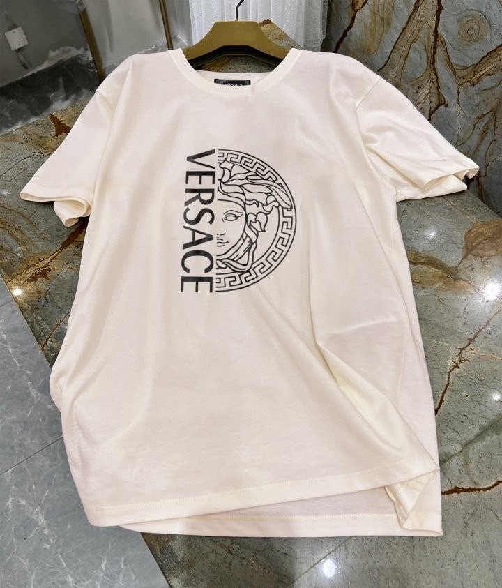 베르사체 하프 라운드 반팔티