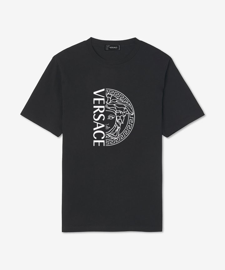 베르사체 하프 라운드 반팔티