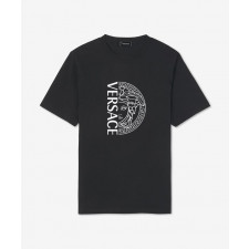 베르사체 하프 라운드 반팔티