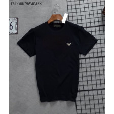 알마니 조르지오 브로치 라운드 반팔티