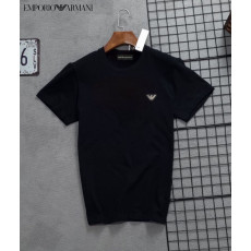 알마니 조르지오 브로치 라운드 반팔티