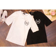 발렌시아가 월계수 BB 로고 반팔티