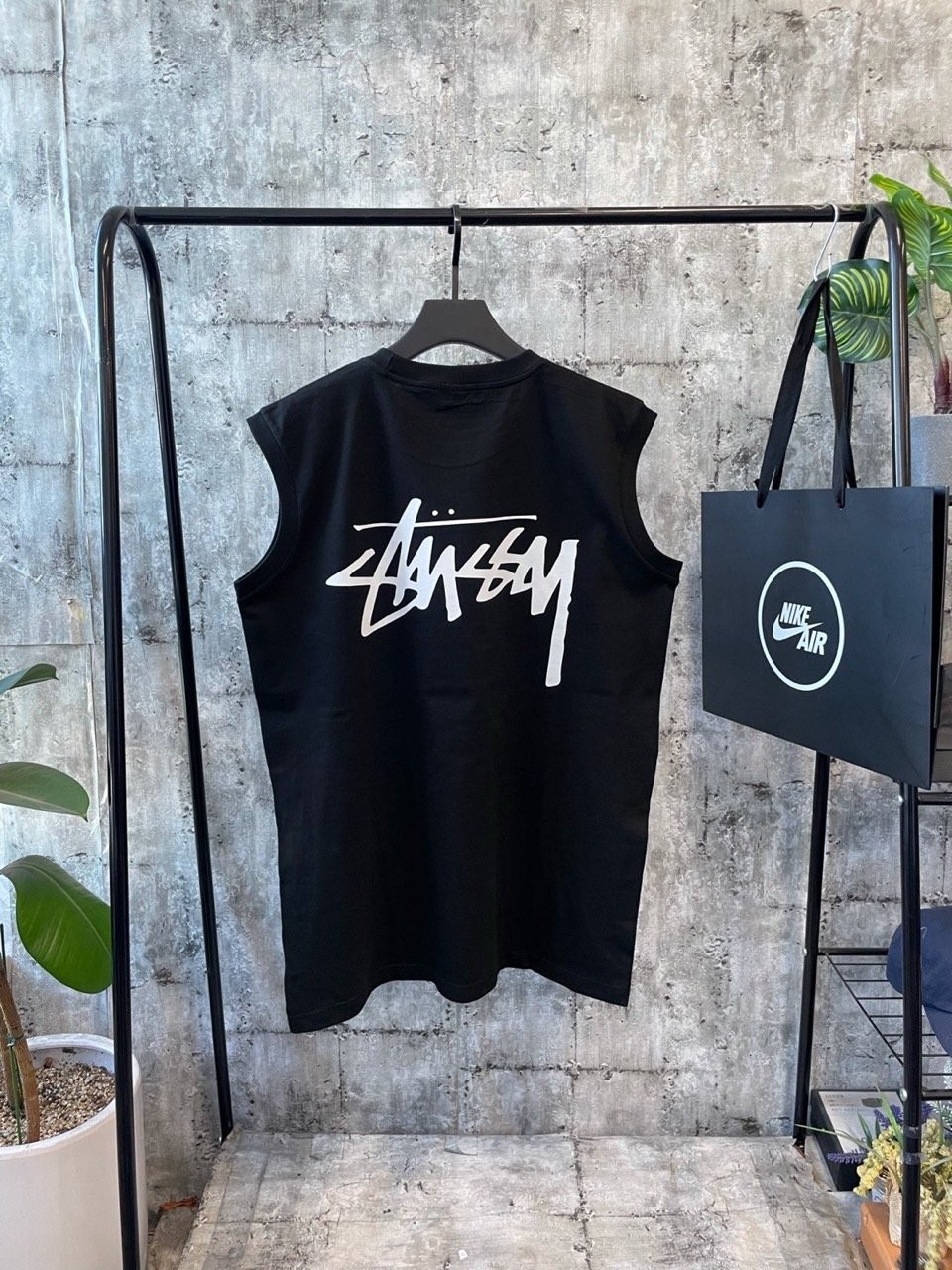 스투시 런던 베이직 오버 나시