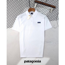 파타고니아 로고 패치 PK 반팔 카라티