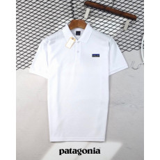 파타고니아 로고 패치 PK 반팔 카라티