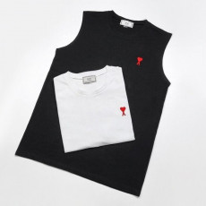 아미 스몰 레드 하트 라운드 나시