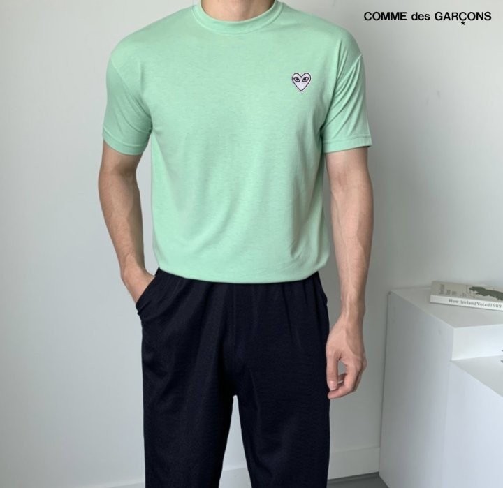 꼼데가르송 머슬 쿨링 반팔티