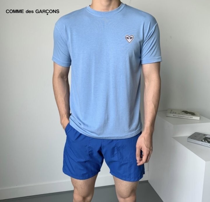 꼼데가르송 머슬 쿨링 반팔티