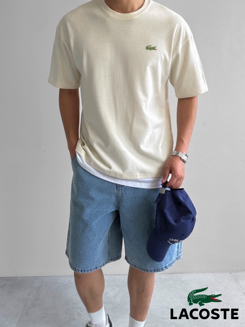 라코스테 로벤 레이어드 반팔티