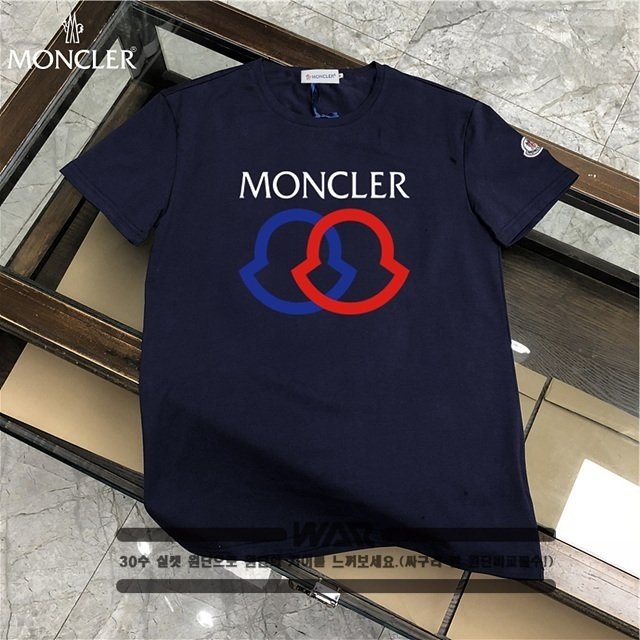 몽클레어 더블 원형 반팔티