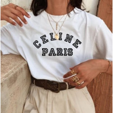 셀린느 웨이빙 파리 반팔티