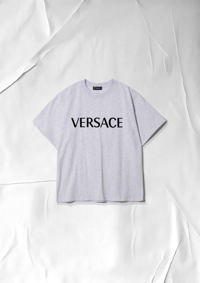 베르사체 기본 나염 반팔티