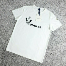 몽클레어 넥삼선 반팔티