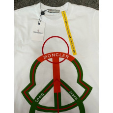 몽클레어 탑로고 프린팅 반팔티