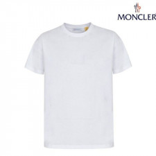 몽클레어 프라그먼트 백로고 라운드 반팔티