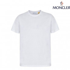 몽클레어 프라그먼트 백로고 라운드 반팔티