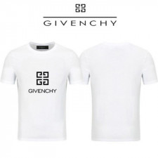 지방시 사각 로고 나염 반팔티