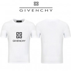 지방시 사각 로고 나염 반팔티