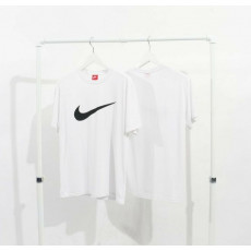 나이키 빅로고 기능성 라운드 반팔티