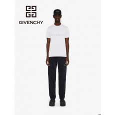 지방시 그레이 로고 반팔티