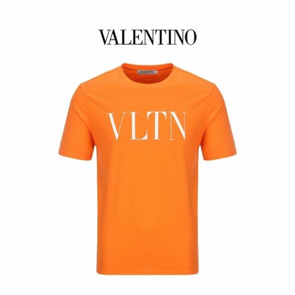 발렌티노 네온 로고 반팔티