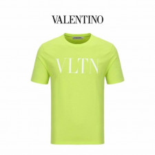 발렌티노 네온 로고 반팔티