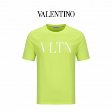 발렌티노 네온 로고 반팔티