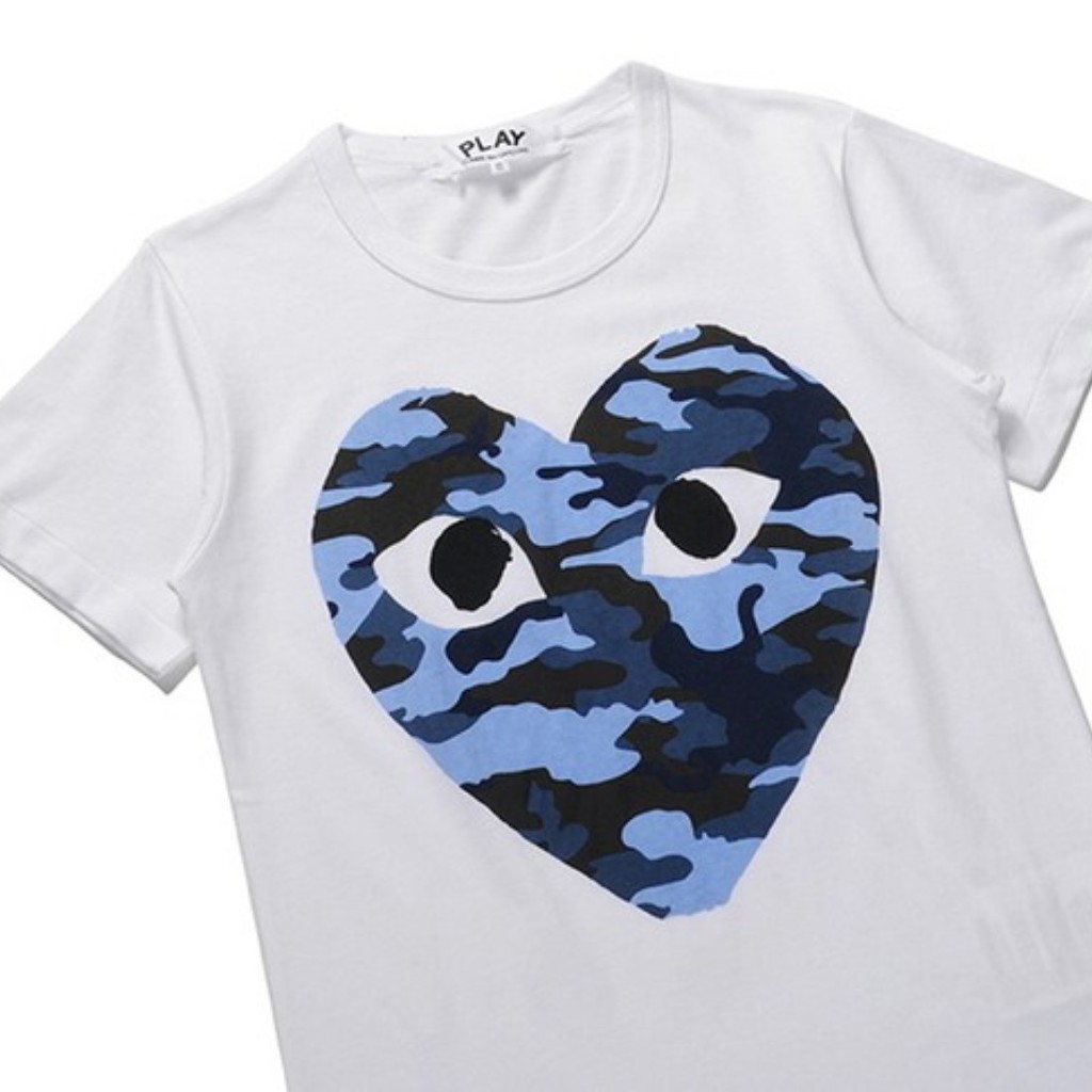 꼼데가르송 카모 나염 반팔티