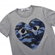 꼼데가르송 카모 나염 반팔티