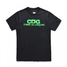 꼼데가르송 Cdg 형광 로고 라운드 반팔티