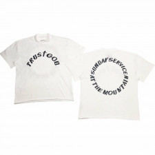 아디다스 칸예 썬데이 라운드 반팔티