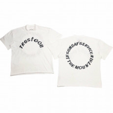 아디다스 칸예 썬데이 라운드 반팔티