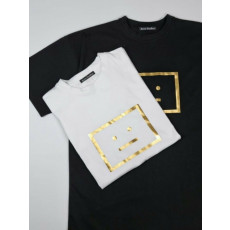 아크네 골드 페이스 사각 반팔티