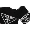 프라다 사피아노 삼각 로고 반팔티