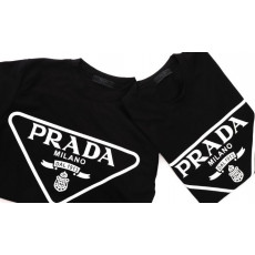 프라다 사피아노 삼각 로고 반팔티
