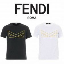 펜디 골든 아이 반팔티