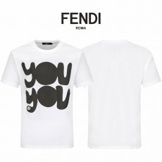 펜디 Fd 러버 라운드 반팔티