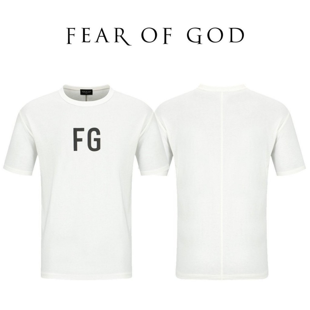 피어오브갓 Fg 빅로고 라운드 반팔티