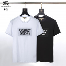 버버리 박스 로고 반팔티