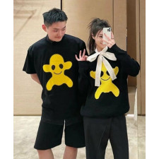 버버리 빅 몬스터 나염 그래픽 반팔티