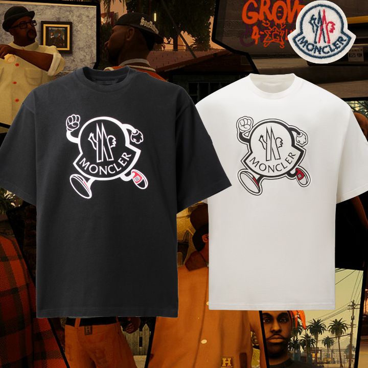 몽클레어 런닝 반팔티