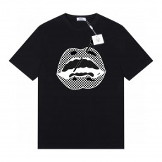 에르메스 입술 나염 반팔티