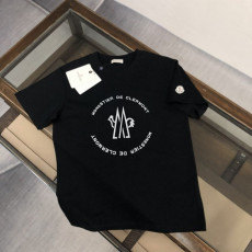 몽클레어 서클 레터링 반팔티