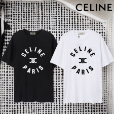 셀린느 트리오페 Paris 원스트 원형 반팔티