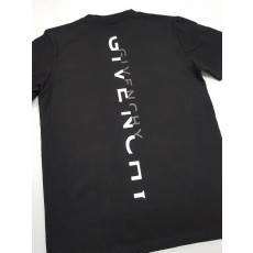 지방시 백로고 프리미엄 라운드 반팔티