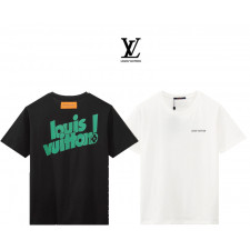 루이비통 뺵로고 디스트 로고 나염 반팔티