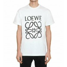 로에베 프린팅 로고 반팔티