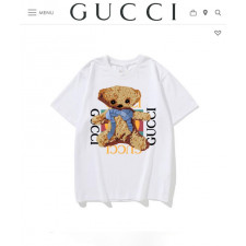 구찌 사각 곰돌이 베어 반팔티